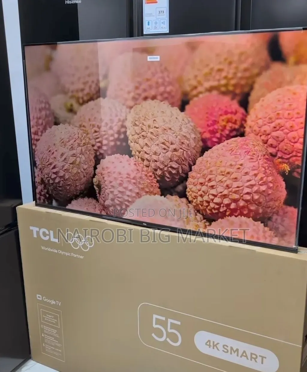 TCL 55 4 K HDR Smart TV Android 12