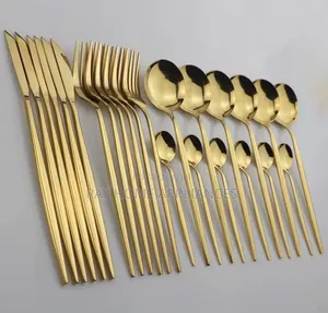 24pieces Luxury Cutlery Set Stainless Steel