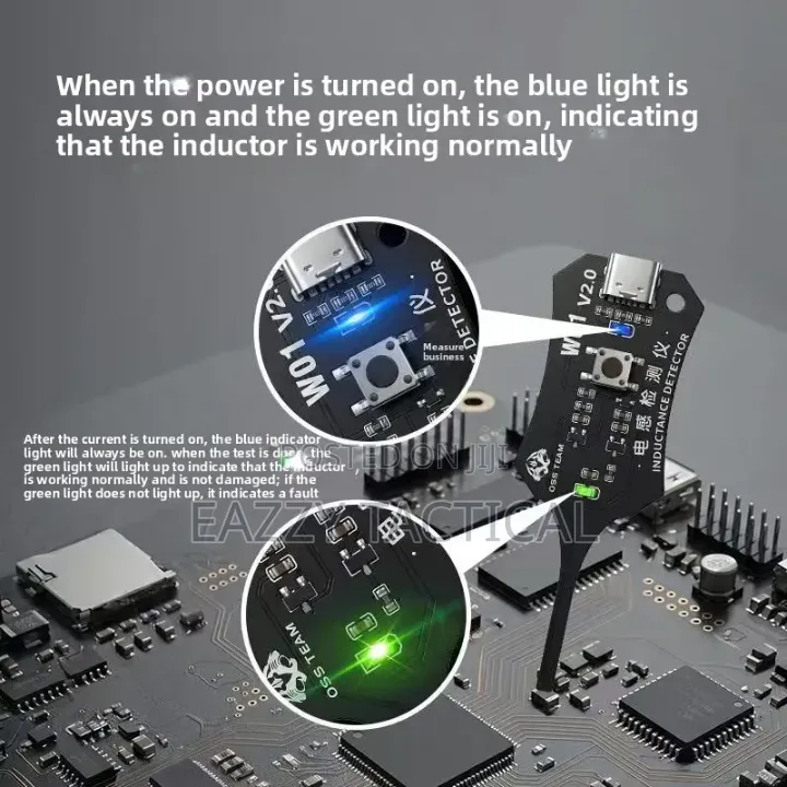 W01 OSS Inductance Tester, Inductor Test Protocol