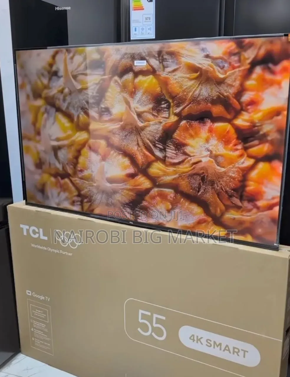 TCL 55 4 K HDR Smart TV With USB WiFi Bluetooth