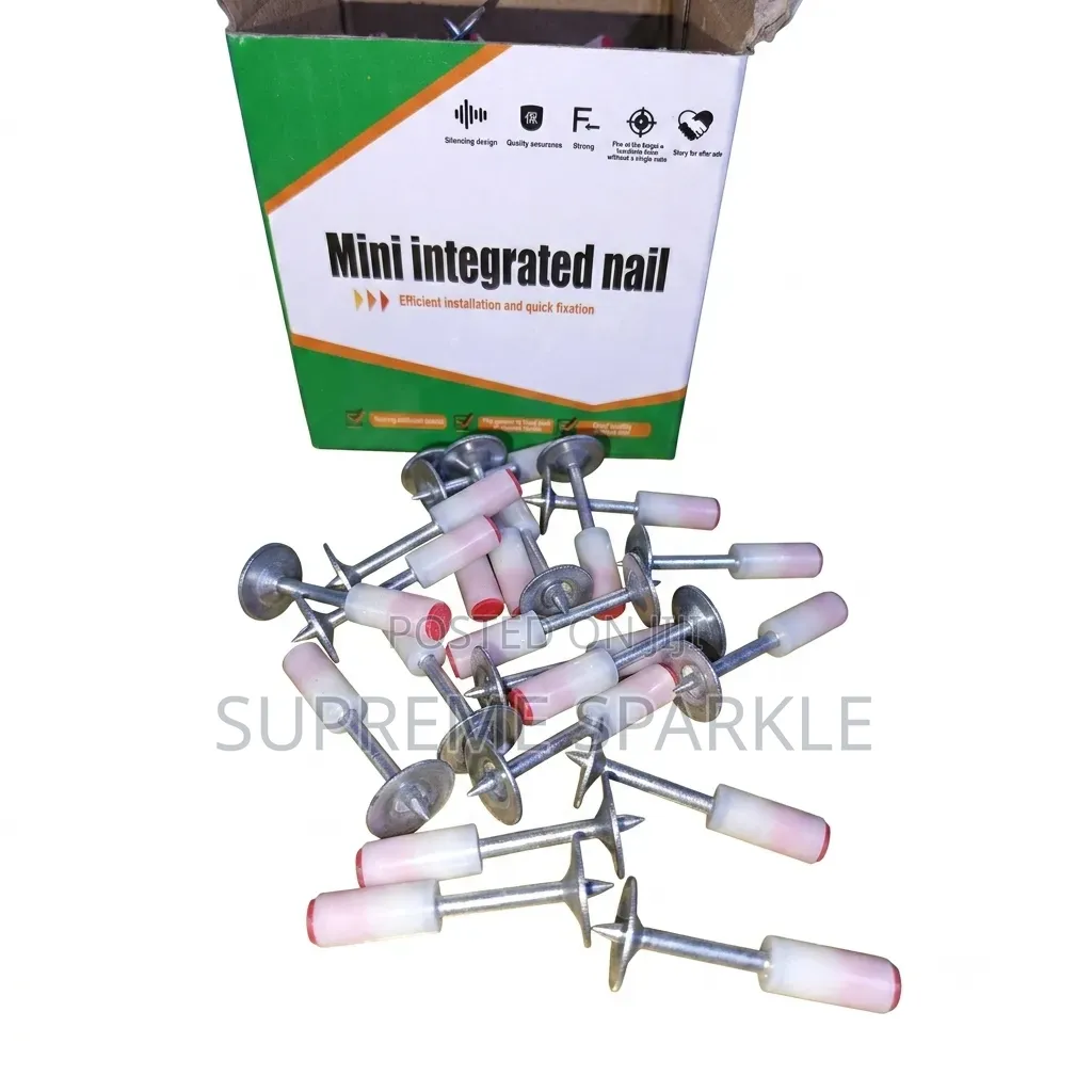 Mini Integrated Steel Nails Manual Nailer Fasteners 100pc