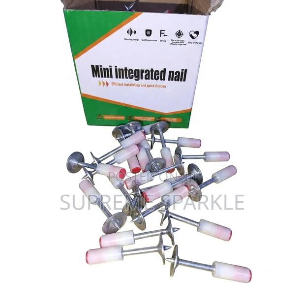 Mini Integrated Steel Nails Manual Nailer Fasteners 100pc