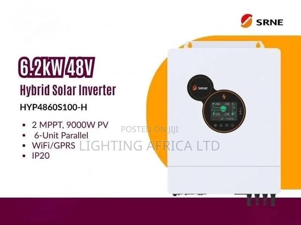 SRNE 6.2kw - 48v Hybrid Solar Inverter 9000w Pv Ip20