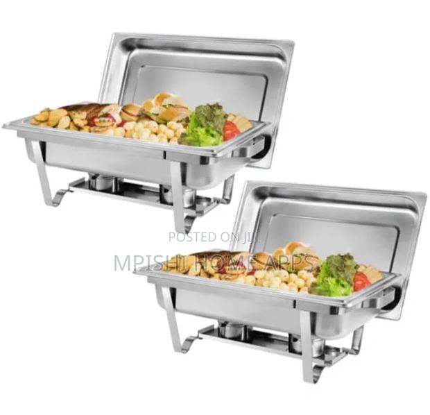 9L Single Stainless Steel Chafing Dish - thumbnail 2