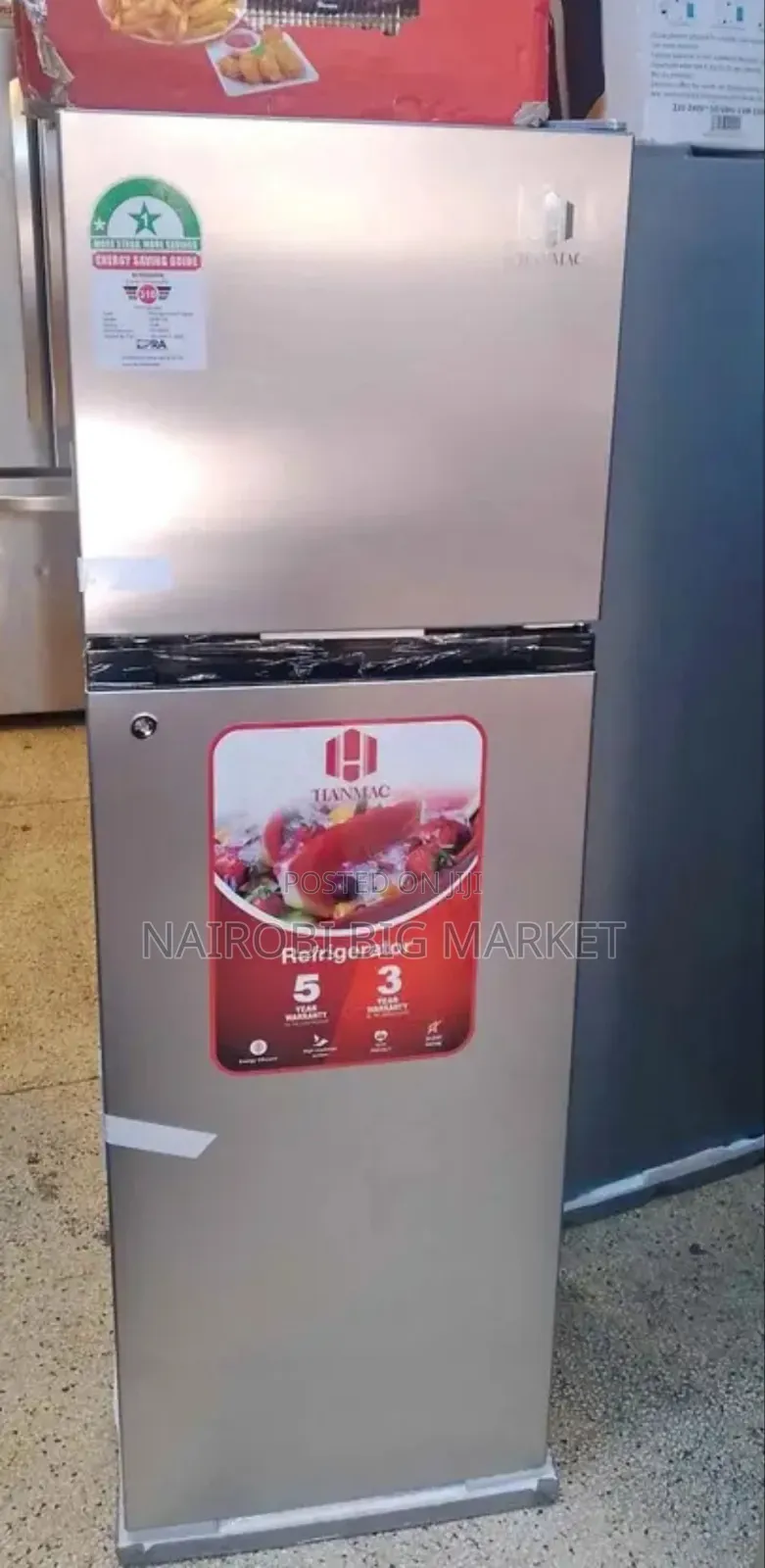 Hamnac 173 Double Door Refrigerator Double Door Refrigerator