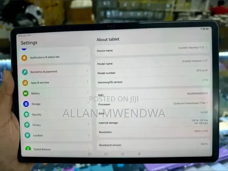Huawei MatePad 11.5 128 GB Gray