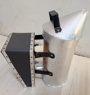 Metal Beehive Smoker With Wooden Bellows