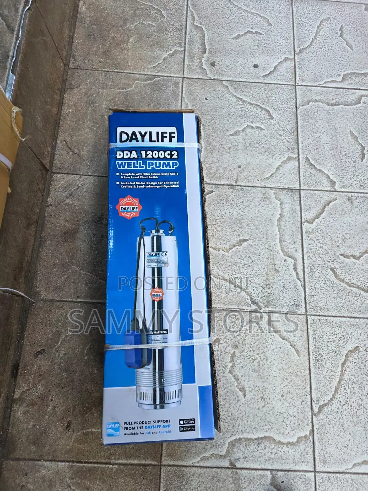 DDA 1200C2 Submersible Pump for Water Wells