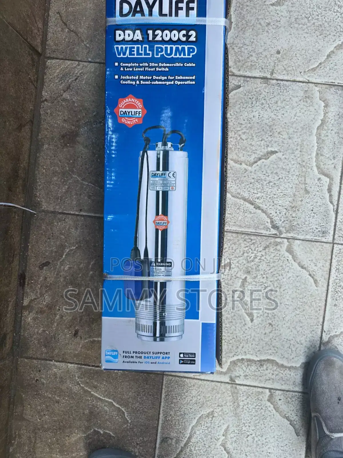 DDA 1200C2 Submersible Water Pump With Float Switch