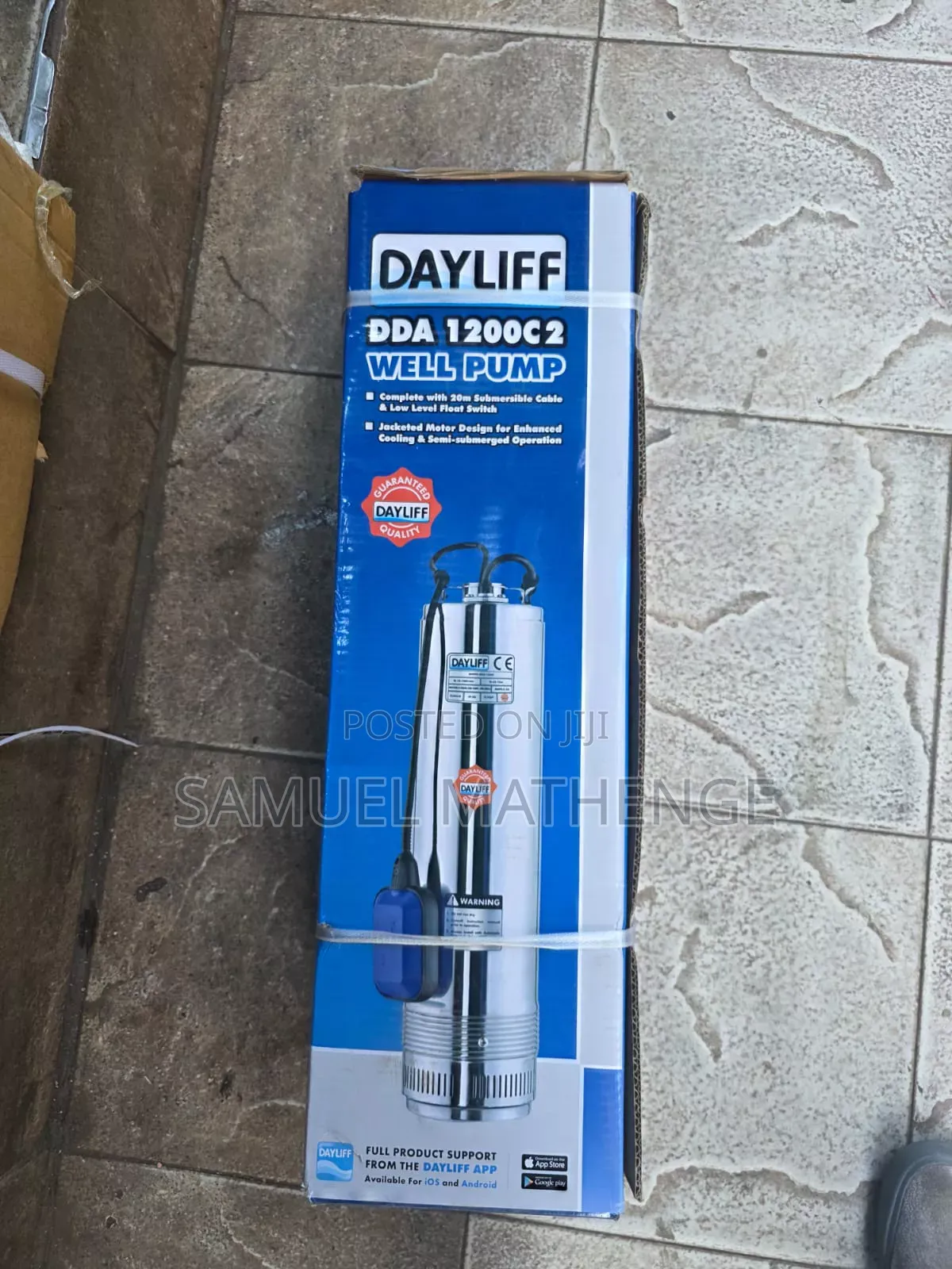 Dayliff DDA 1200C2 Submersible Well Pump