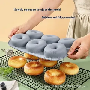 Donut Mould Silicon Baking Tin