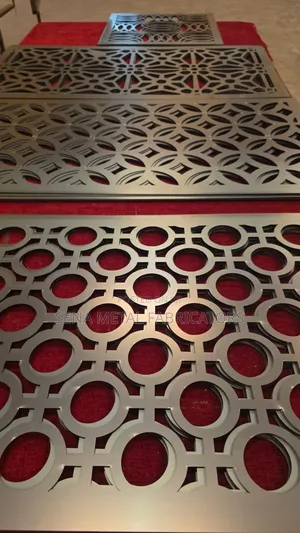 Laser-Cut Designs for Industrial Use.