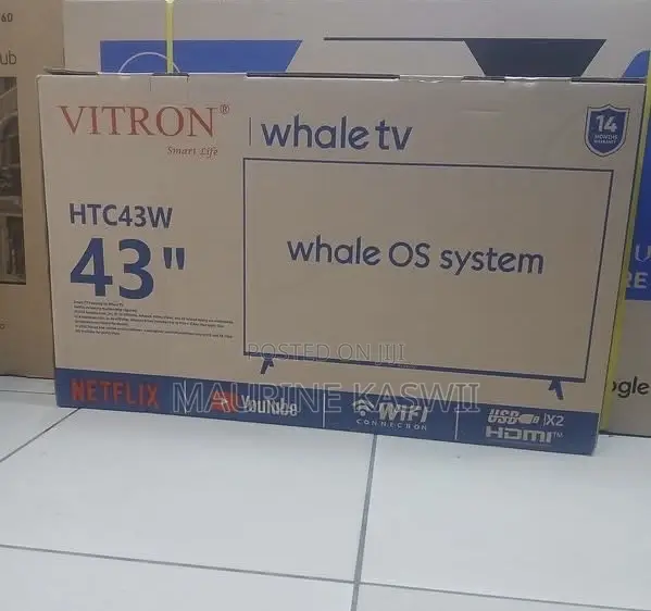 Vitron 43” 2 K Resolution Qled TV