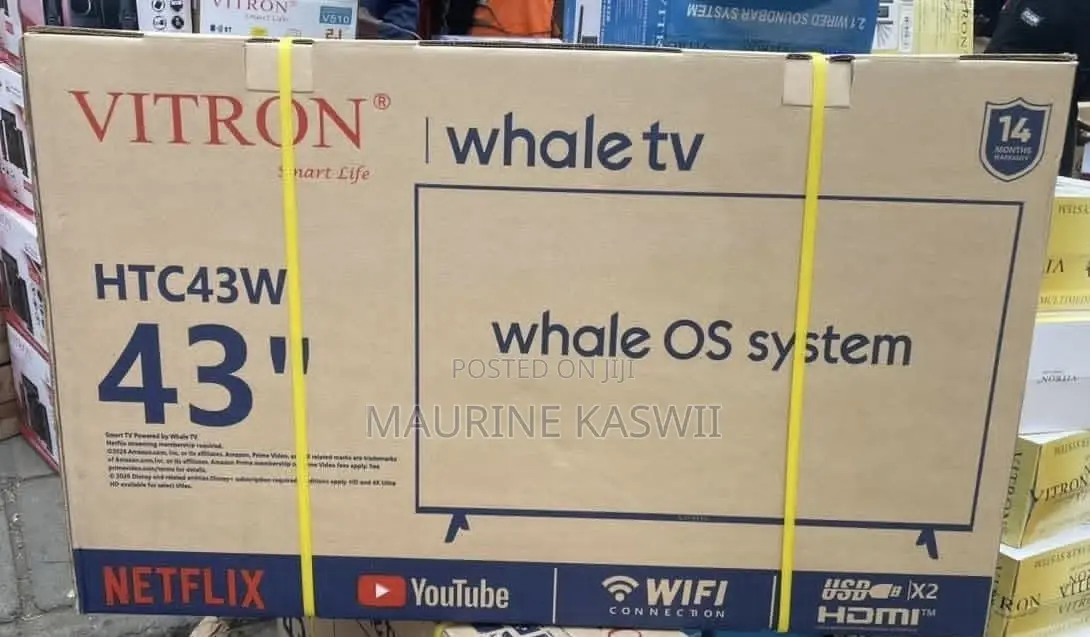 Vitron 43” Inch Whale Os TV -2026