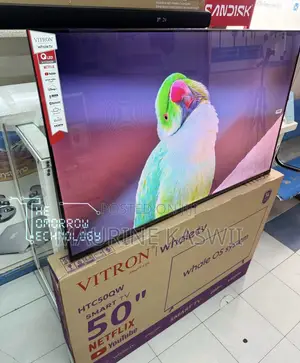 Vitron 50”QLED Inch Whale TV HTC50W