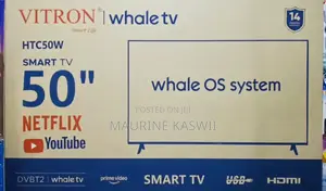 Vitron 50” Smart Whale TV 2 K Resolution