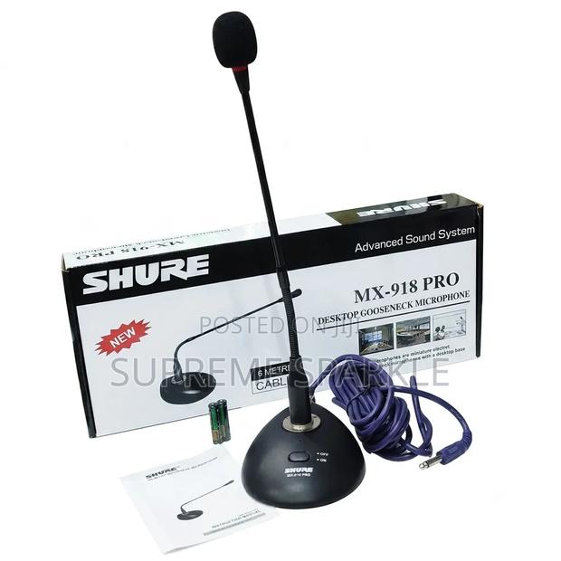 Desktop Microphone Speech Condenser Shure MX-918 PRO - main view