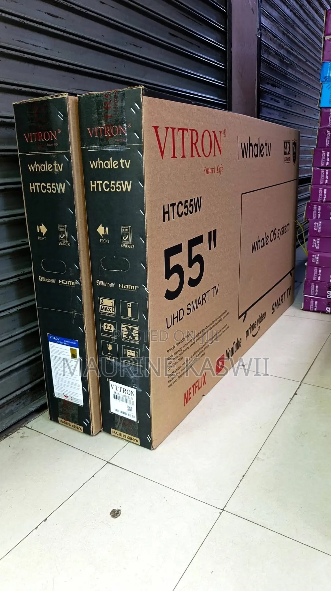 Vitron 55 Inch UHD Whale TV HTC55W