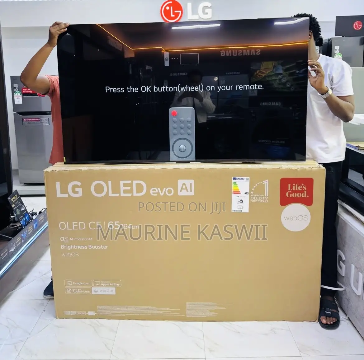 LG 65c5 Oled Evo Ai Smart TV 65 Inch 65c5