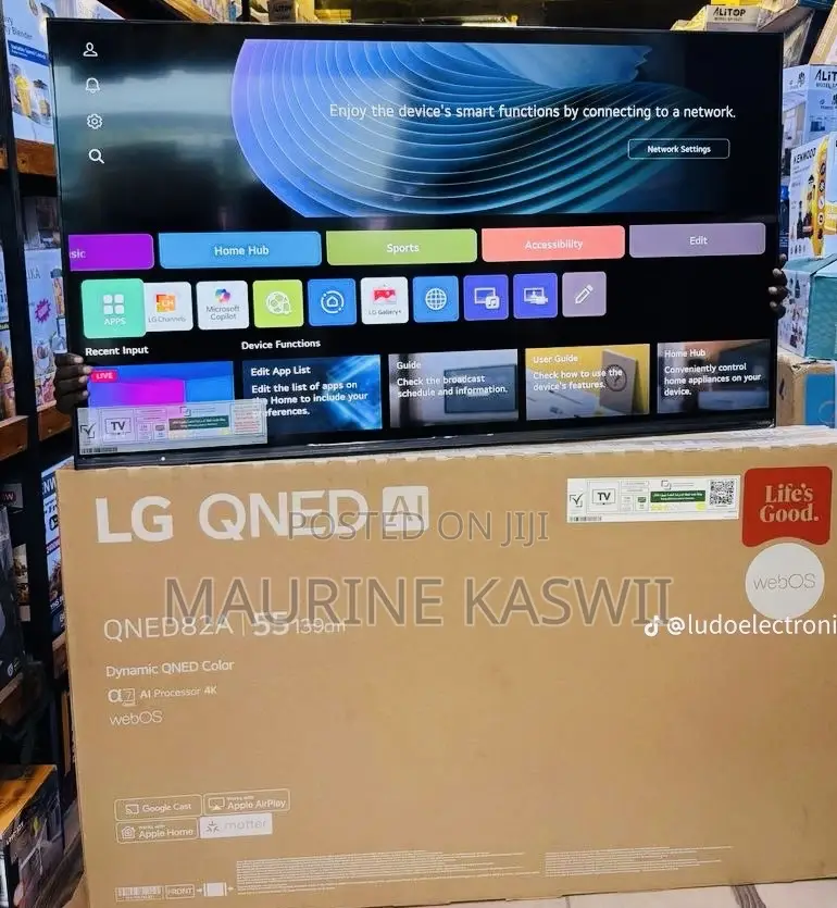 LG 55 “ Inch Qned Smart TV -55qned 82