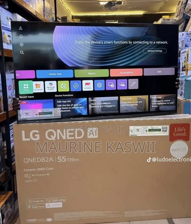 LG 55 “ Inch Qned Smart TV -55qned 82
