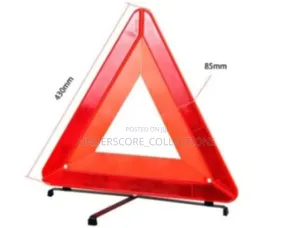 Battery-Powered Car Emergency Warning Triangle