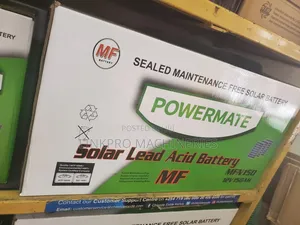 Powermate Sealed Maintenance Free Solar Battery 150ah 12 Volts