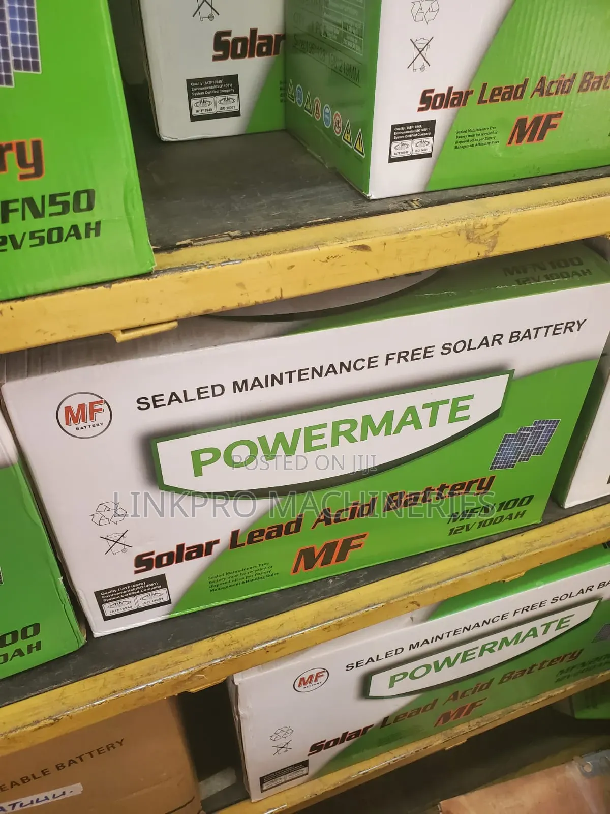Powermate 100Ah 12 Volts Sealed Maintenance Free Solar Battery