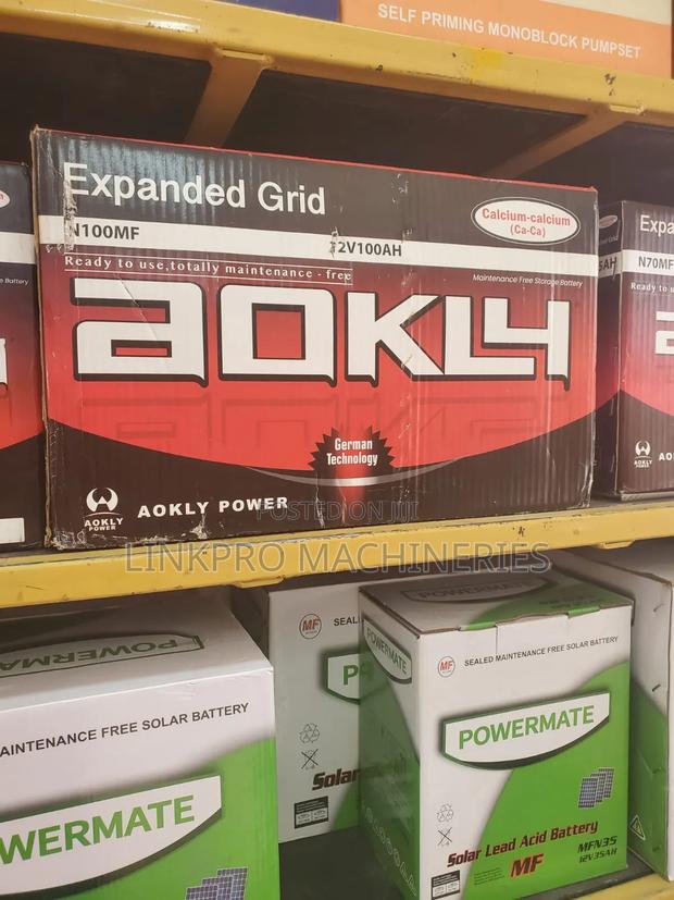 Aokly N100Ah Car Battery - main view