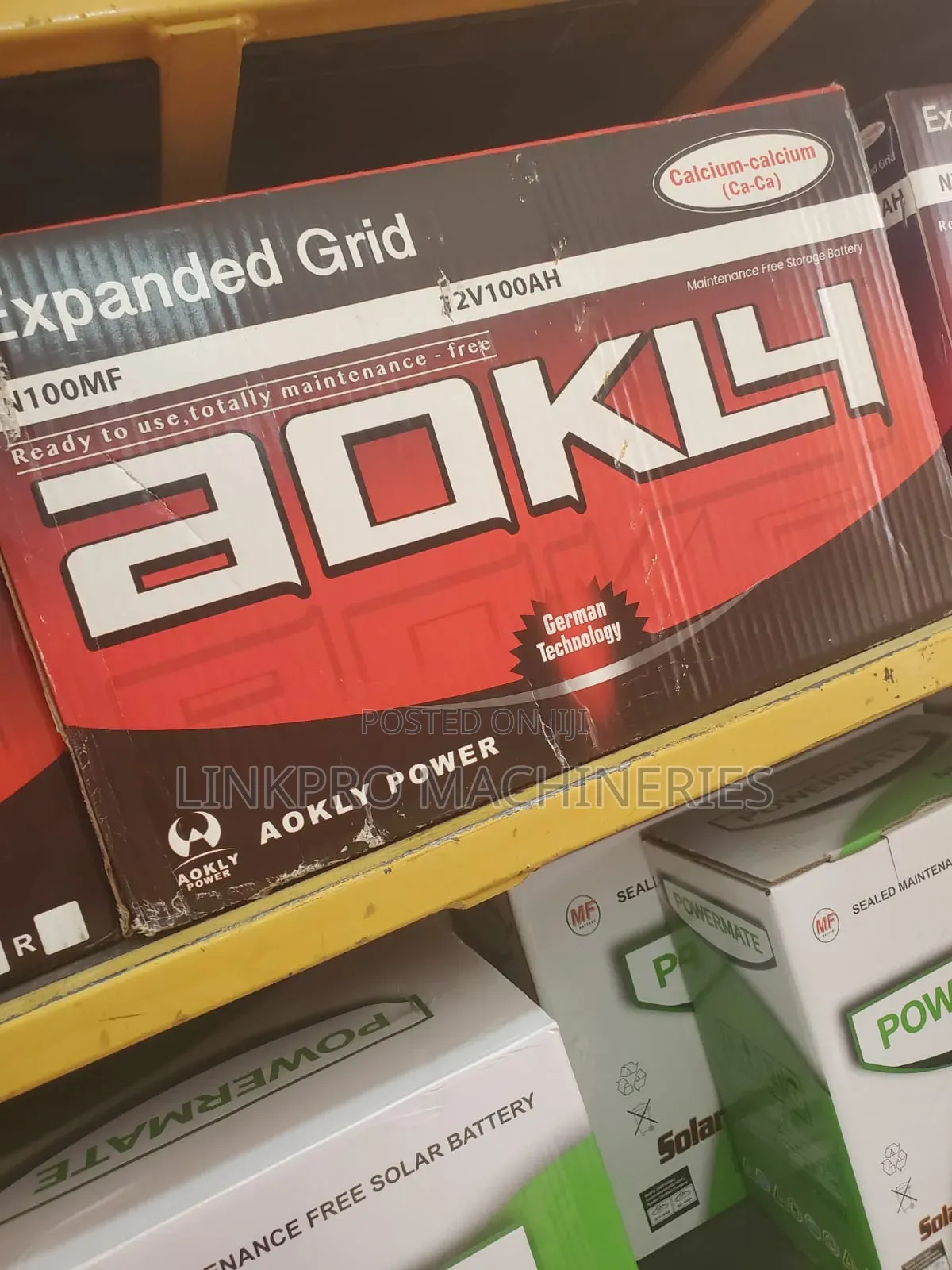 Aokly N100Ah Car Battery