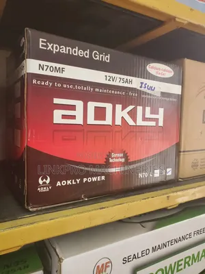 N70MF 12v75ah Aokly Car Battery