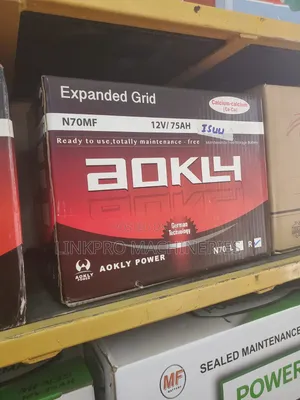 N70MF 12v75ah Aokly Car Battery