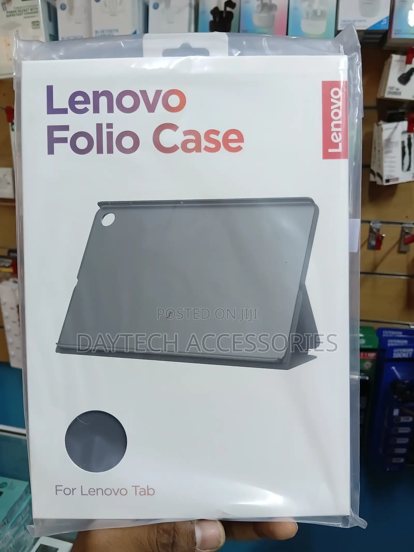 Lenovo Tab One 8.7" Slim Protective Folio Case - Grey