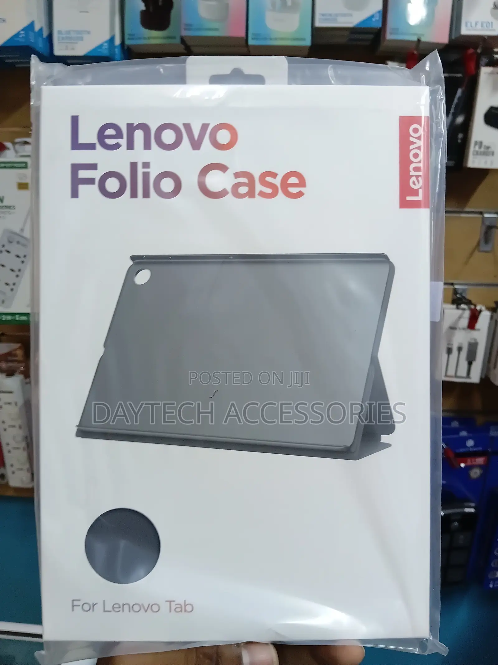 Lenovo Tab One 8.7" Slim Protective Folio Case - Grey