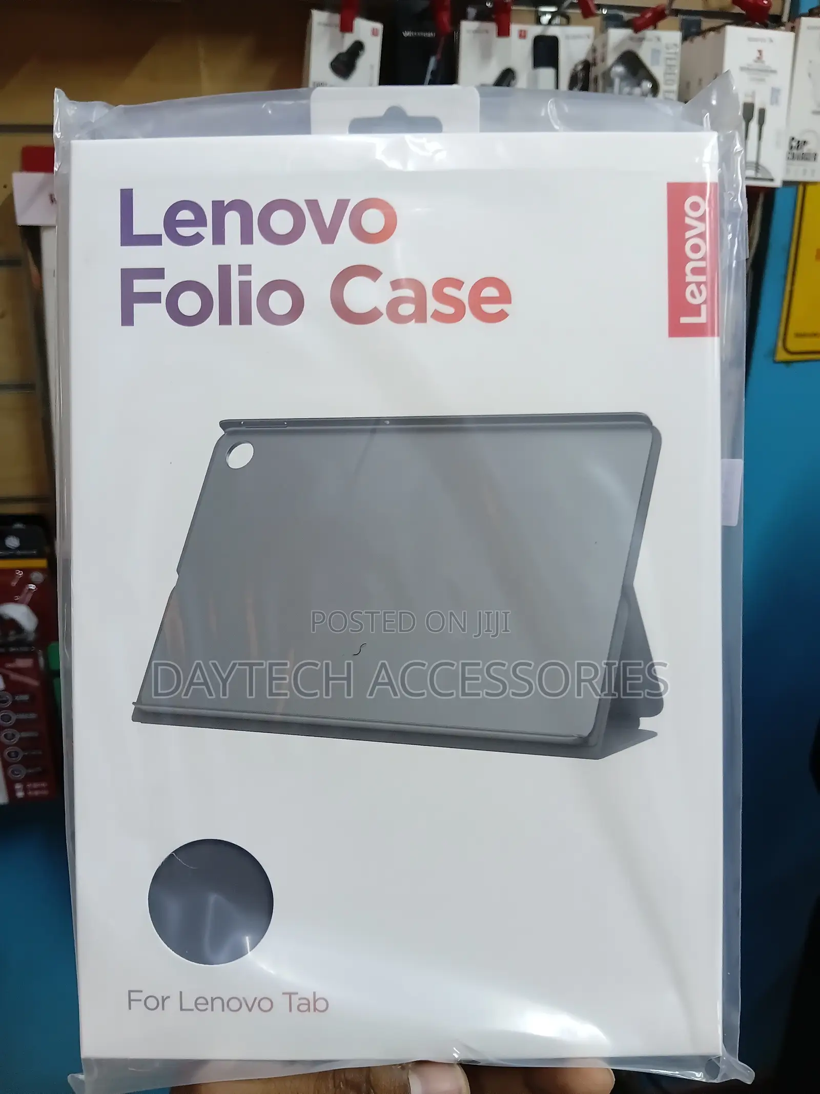 Lenovo Tab One 8.7" Slim Protective Folio Case - Grey