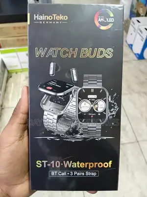 Haino Teko ST-10 Waterproof Smart Watch With Built-in Wireless Speaker
