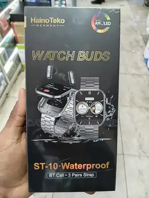 Haino Teko ST-10 Waterproof Smart Watch With Built-in Wireless Speaker