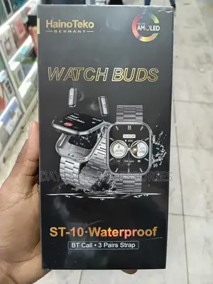 Haino Teko ST-10 Waterproof Smart Watch With Built-in Wireless Speaker