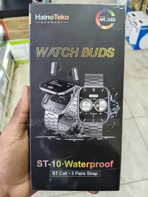 Haino Teko ST-10 Waterproof Smart Watch With Built-in Wireless Speaker