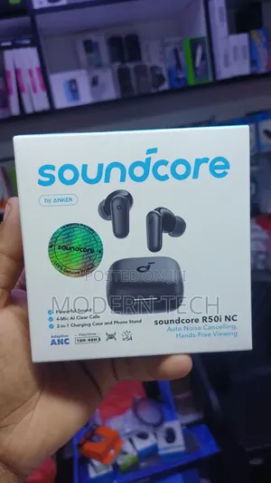 Anker Soundcore R50i NC ANC Earbuds – 45H Playtime Deep Bass
