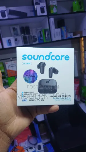 Anker Soundcore R50i NC ANC Earbuds – 45H Playtime Deep Bass