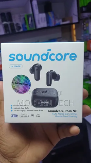 Anker Soundcore R50i NC ANC Earbuds – 45H Playtime Deep Bass