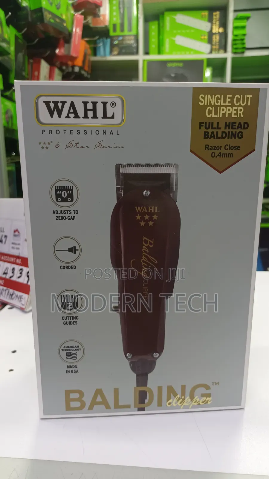 Original Wahl Balding Clipper – Ultra Close 0.5mm Cut