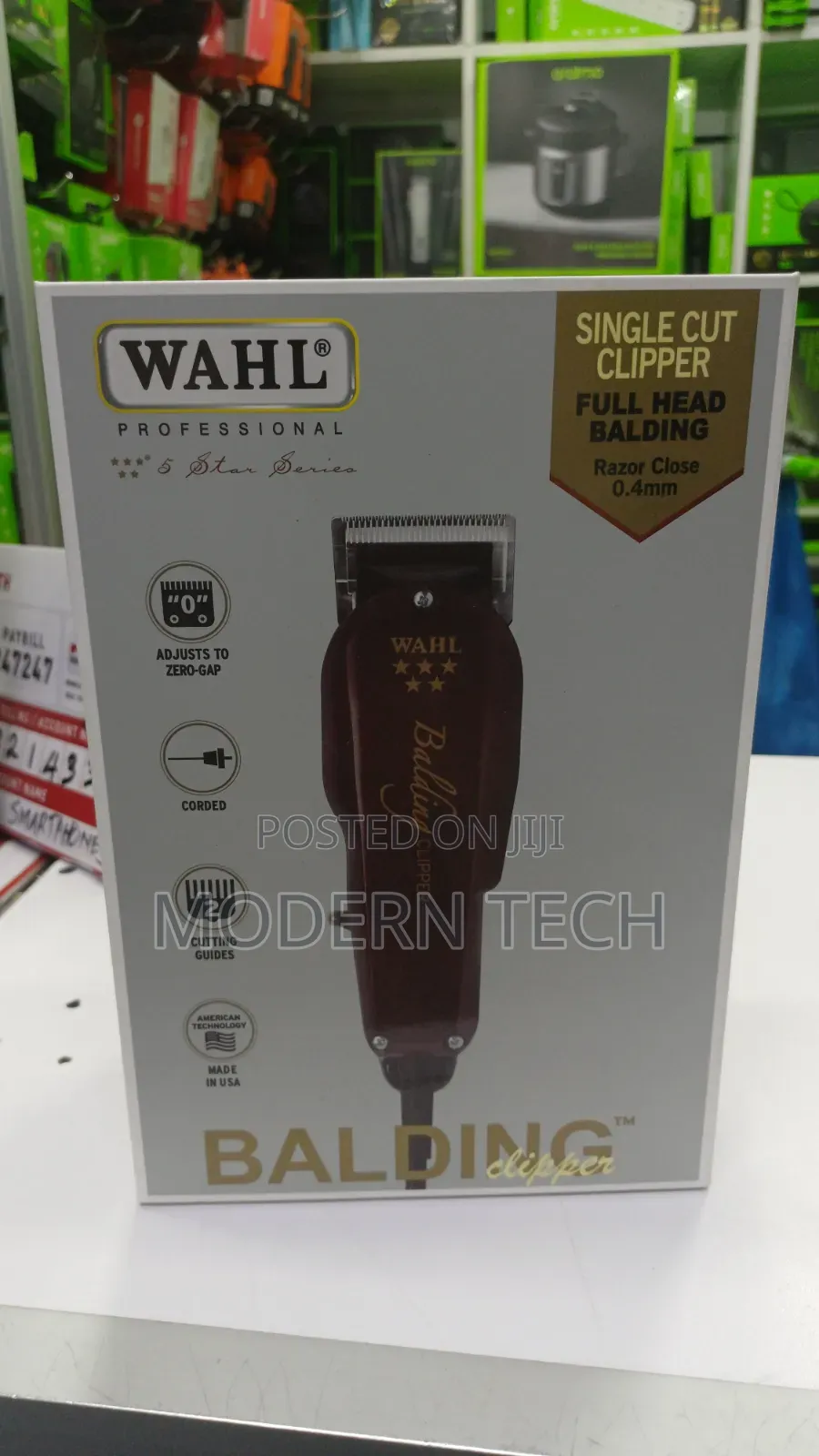 Original Wahl Balding Clipper – Ultra Close 0.5mm Cut