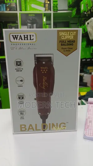 Wahl Balding Clipper for Barbers – Close Shave Hair Trimmer