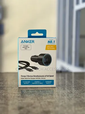 Anker Nano Car Charger (167.5W, 3 Ports)