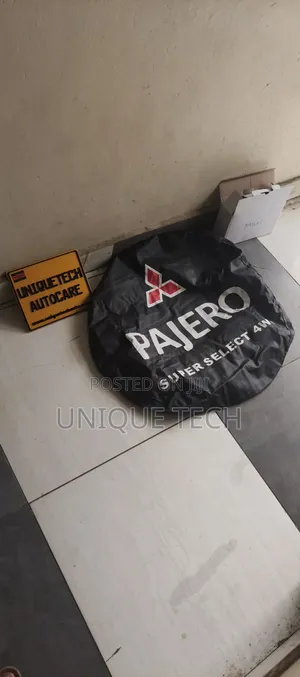 Pajero 16" Spare Wheel Cover Rear Tire Protector
