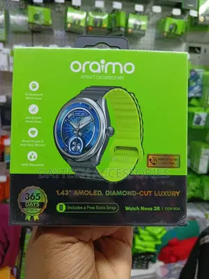 Oraimo Watch Nova 2R 1.43" AMOLED 35-Day Standby Smart Watch