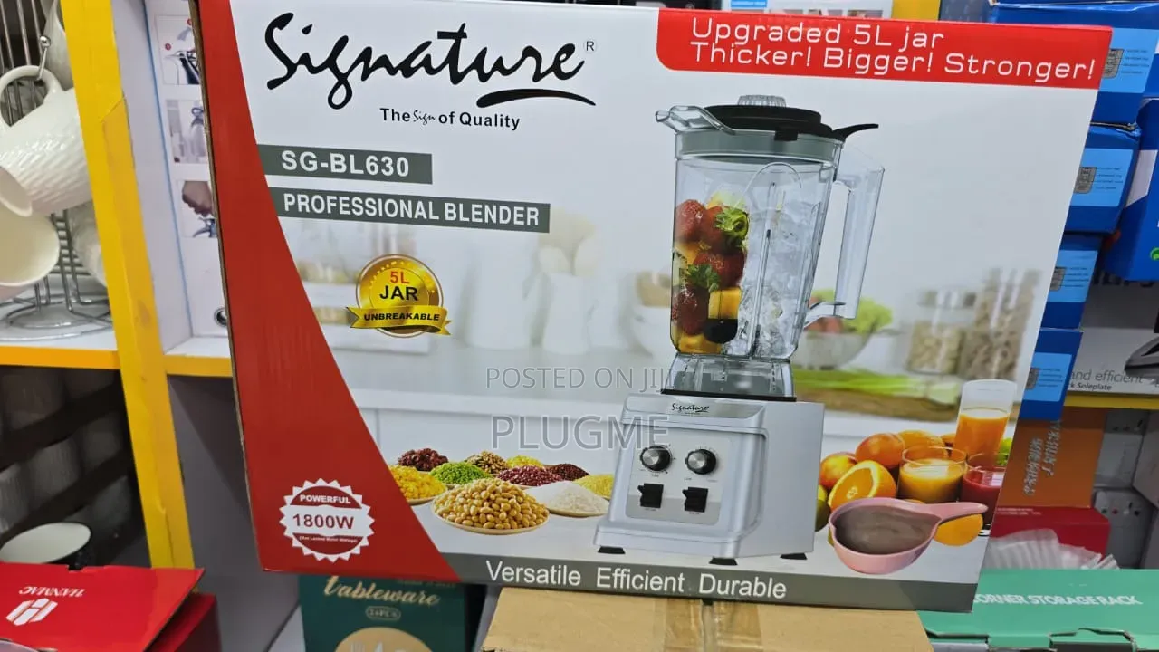Signature 5l 1800W Commercial Professional Blender