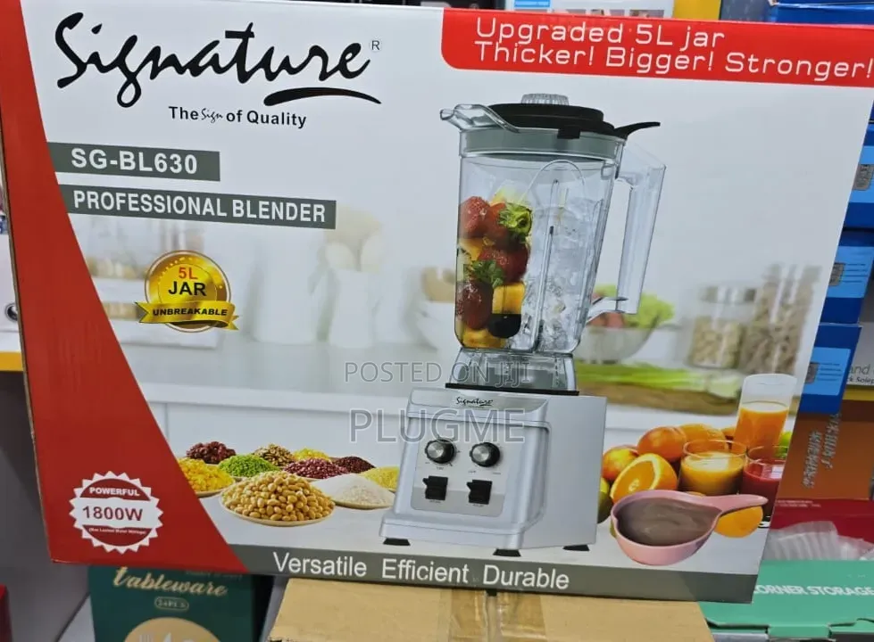 Signature 5l 1800W Commercial Professional Blender